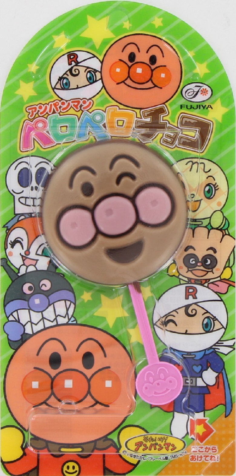  不二家　アンパンマンペロペロチョコ